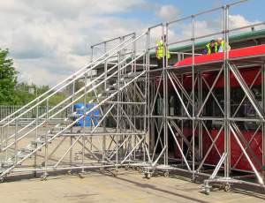 Bespoke Mobile Work Platforms for Bus Maintenance