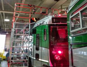 Access Platforms for Train Maintenance